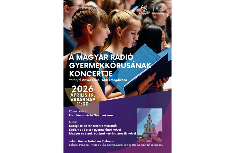 Magyar Rádió Gyermekkórusának koncertje