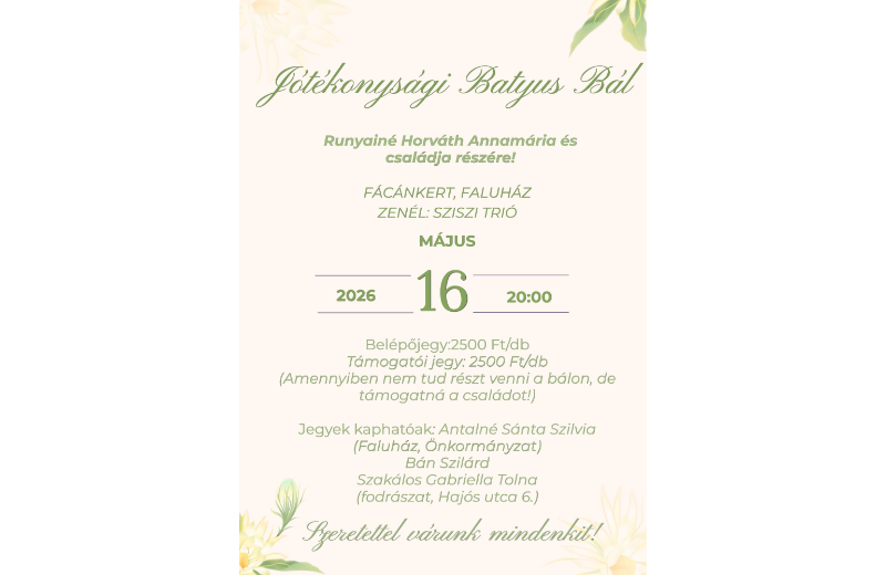 Jótékonysági bál