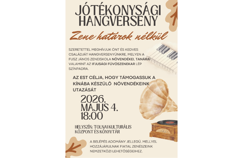 Jótékonysági hangverseny